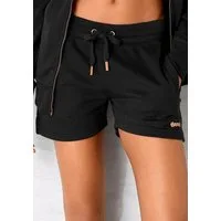 Bench. Loungewear Relaxshorts Sweathose mit kurzen Seitenschlitzen und seitliche Taschen, Loungewear