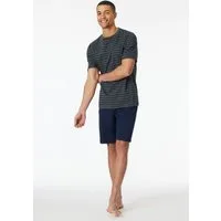 Schiesser Shorty Casual Essentials (2 tlg) mit Streifen