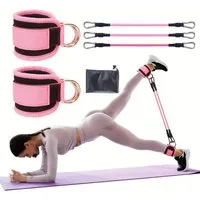 Venicce Love Trainingsbänder Widerstandsband-Set Knöchel für Po, Bein- und Gesäßtraining, 6-teilig