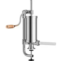COSTWAY Wurstfüllaufsatz Wurstfüller, 1,5L, 4 Füllrohre (15/Ø19/Ø22/Ø25mm)