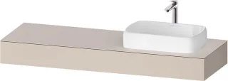 Duravit Qatego Konsole Taupe Matt 1600x550x170 mm - QA4807091910000 QA4807091910000
