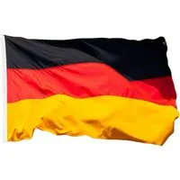 F.I.G. Fahne Maxifahne Deutschland (3x5m), mit angenähten Befestigungsschlaufen