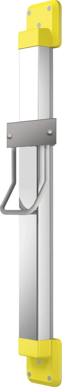 KWC Aquarotter Höhenverst., F5, f. Haartrockner, 250x1200x140 mm, Silber/Zitronengelb, 2030052332 2030052332
