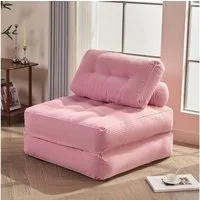 LITBIRD Schlafsofa faltbar, 4-in-1 Multifunktionssofa, Sitzsack-Sofa, Relaxsessel, 1 Teile, Spielsofa & Gästebett für kleine Räume