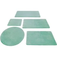 Wecon home Basics Badematte Joris, Höhe 20 mm, rutschhemmend beschichtet, strapazierfähig, Polyester, rechteckig, waschbar, viele Größen, Badezimmerteppich, uni