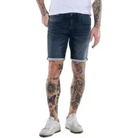 emilio adani Jeansshorts Herren Jeans-Shorts 5-Pocket, Marineblau