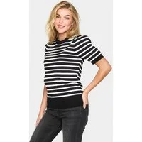 Saint Tropez Kurzarmpullover MilaSZ SS Striped