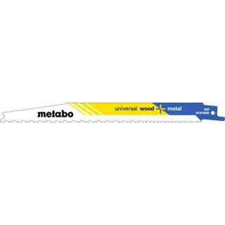 Metabo Säbelsägeblätter universal wood + metal 200 x 1,25 mm BiM progressiv - 631915000