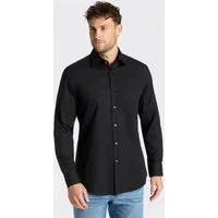 BOSS Businesshemd Hank Kentkragen, Slim-Fit, bügelleichte Qualität