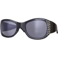 BEZLIT Eyewear Retrosonnenbrille Damen Designer Sonnenbrille Retro Strasssteine (1-St) mit verziertem Bügel