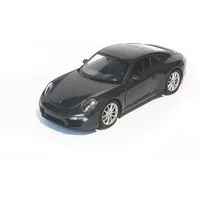 Welly Modellauto PORSCHE 911 (991) Carrera S Modellauto Modell 93 (Anthrazit-Metallic), Metall Auto Spielzeugauto Kinder Geschenk