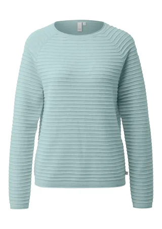 qs - Strickpullover türkis - Gr. - XXL