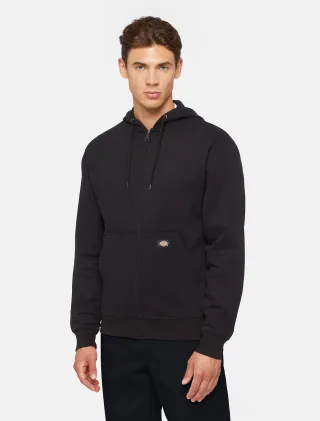 Dickies Sweatshirt MWG FUL ZIP FLC HOD REG BLACK