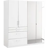 rauch Kleiderschrank Harburg im Schlafzimmer Schlafzimmerschrank Schrank Garderobe mit Spiegel