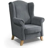 Beautysofa Ohrensessel LEONARDO Sessel Wohnzimmersessel, Fernsehsessel
