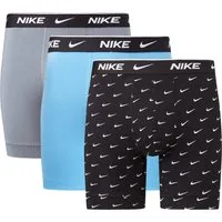 Nike Underwear Boxer BOXER BRIEF 3PK (Packung, 3-St., 3er) mit Logo-Elastikbund
