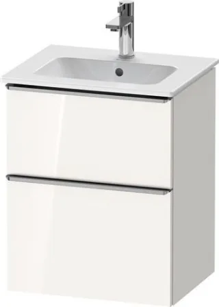 Duravit D-Neo Waschtischunterbau wandhängend Weiß Hochglanz 510x402x625 mm - DE4360070220000 DE4360070220000