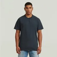G-STAR T-Shirt Nifous Rundhals, mit Rippeinsatz