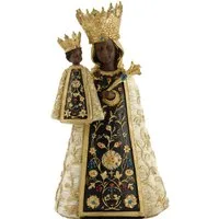 FADEDA Krippenfigur FADEDA Schwarze Madonna, Höhe in cm: 4