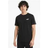 PUMA T-Shirt ESS TAPE TEE sportlicher Stil, Kurzarm, aus Baumwolle