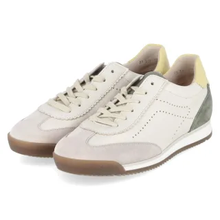 Gabor Low Sneaker - Gr. 37 - Beige - Glattleder