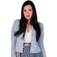 Berwin & Wolff Trachtenstrickjacke Trachten Strickjacke - HELMINE - eisblau/schilf