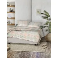 Irisette Bettwäsche Easy 8715, Seersucker, 2 teilig, kühlend und atmungsaktiv, pflegeleicht und bügelfrei