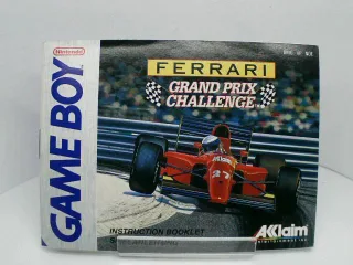 Ferrari Grand Prix Challenge [Nintendo Game Boy] Anleitung