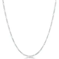 Kuzzoi Silberkette Herrn Figaro Oxidiert Massiv Mann 925 Silber