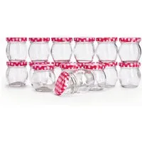 VBS XXL Einmachglas, Glas, bauchig, 16 Stück