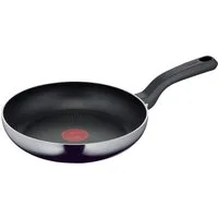 Tefal Bratpfanne Resist, sichere Titanium Antihaftversiegelung, Aluminium, Thermo-Signal bei idealer Brattemperatur, nicht induktionsgeeignet