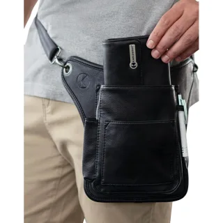 Karlowsky - Halftertasche "High Capacity", Kellners (Schwarz)