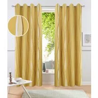 OTTO home Vorhang Dimona Blackout (1 St), Ösen, verdunkelnd, Polyester
