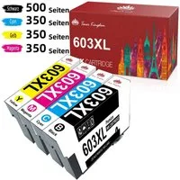 Toner Kingdom 3/4/5er XXL Kompatibel für Epson 603XL 603 XL Tintenpatrone (für Epson Expression Home XP-3150 XP-3155 XP-4105 XP-4155, für XP2100 XP2105 XP3100 XP3105 XP4100 XP4150)