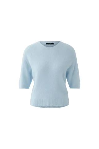 Oui - Pullover celestial blue - Gr. - 38