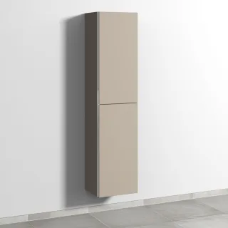 Sanipa 3way Hochschrank mit 2 Türen, Sandgrau-Matt BS09567