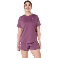 Asics Laufshirt ICON SS TOP mit Kasane-Faltung im Nackenbereich, schnell trocknend