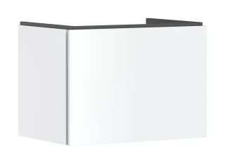 Hansgrohe Waschtischunterschrank Xilesa E 680x470mm 1 Schubkasten f.Waschtisch mattweiss, 54257700 54257700