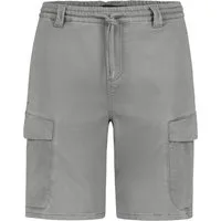 Urban Surface Cargoshorts Elastischer Bund mit Kordelzug Cargotaschen Bermuda_Pants