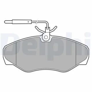 Delphi Bremsbel?ge vorne Renault Espace 3 3,0 V6 24V