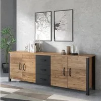 Home affaire Sideboard Olin, Breite 220cm