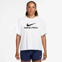 Nike Kurzarmshirt W NP DF 365 SS LOOSE TOP Kurzarmdesign, mit Rundhalsausschnitt, normale Länge