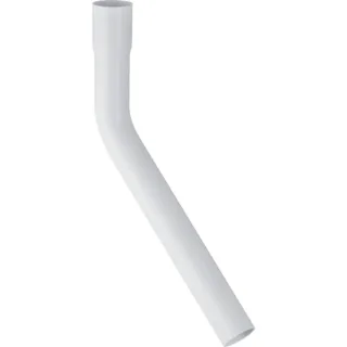 Geberit Spülbogen 45 Gr 30x10 cm weiß-alpin d 44 mm 118020111