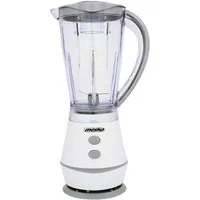 Mesko Standmixer MS 4060g, Küchenmixer, Mixer, Zerkleinerer, Blender, Edelstahl, weiß/grau