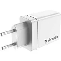 Ladegerät 30W, 1x USB-C , 3x USB-A weiß, PD 3.0, QC 3.0