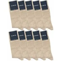 ca·wa·so Socken für Damen & Herren - bequem & weich - aus doppelt gekämmter Baumwolle (10 Paar) Socken in schwarz, bunt, grau, blau und weiteren Farben