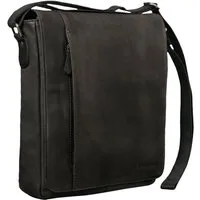 STILORD Schultertasche "Paul" Umhängetasche Herren Leder Hochformat