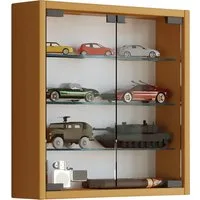 VCM Hängevitrine Hängevitrine Wandvitrine Sammel Deko Mandosa S 40x40x10cm Vitrinenschrank, Glasschrank, hängend