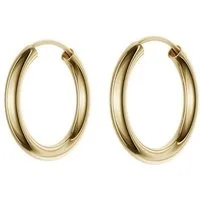 Firetti Paar Creolen Schmuck Geschenk Silber 925 2,5 mm breit, Made in Germany
