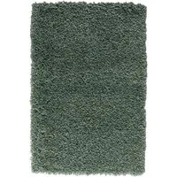 Wohnando Teppich MY-RUG Hochflorteppich Shaggy Star 90x60cm, rechteckig, Höhe: 38 mm, einfarbig, leicht glänzend, extra flauschig